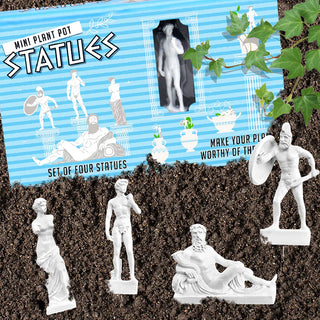 Mini Plant Pot Statues
