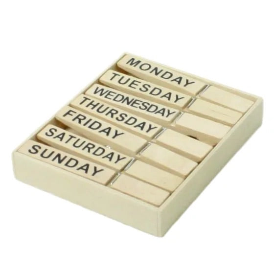 Day of The Week Clip Set