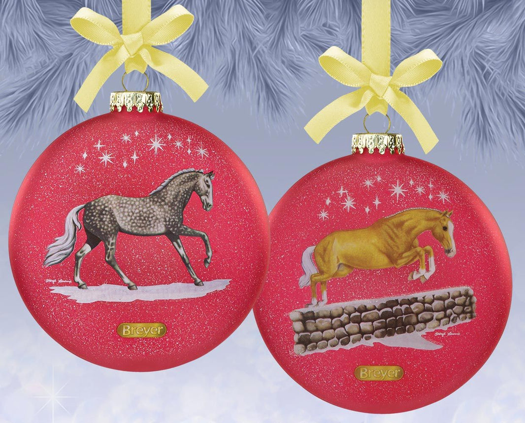 Breyer Artist Signature Glass Ornament