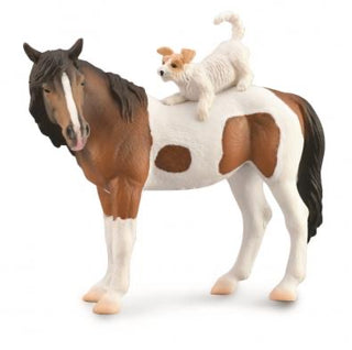 Mare and Terrier | Breyer Collecta