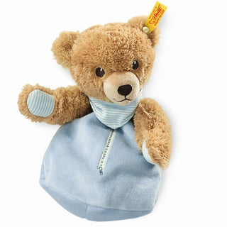 Steiff Sleep-Well-Bear Heat Cushion, Blue EAN 239878