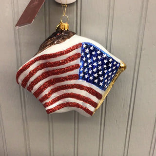 Huras Family American Eagle Ornament