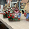 Nordic Dreams Fairy Tea Light Ceramic Cottage