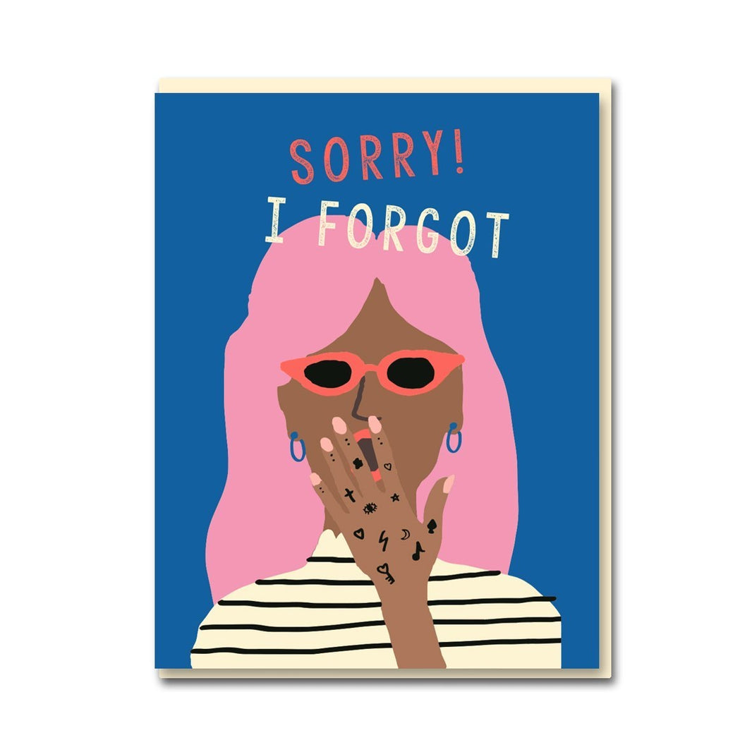 Sorry I Forgot Card