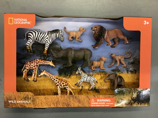 National Geographic 10 Piece Wild Animals Set