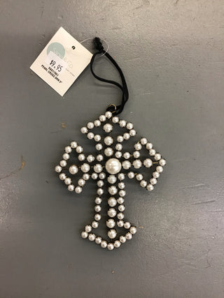 Pearl Cross Gift Topper