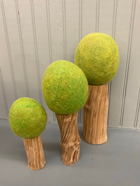 Forest Tree Felted Toy