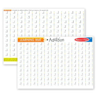 Addition learning mat
