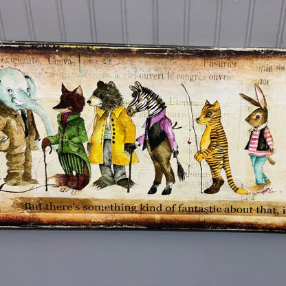 Land of Elsewhere Tall Canvas