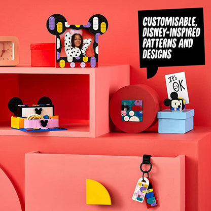 LEGO DOTS Disney Mickey Mouse & Minnie Mouse Back-to-School Project Box 41964