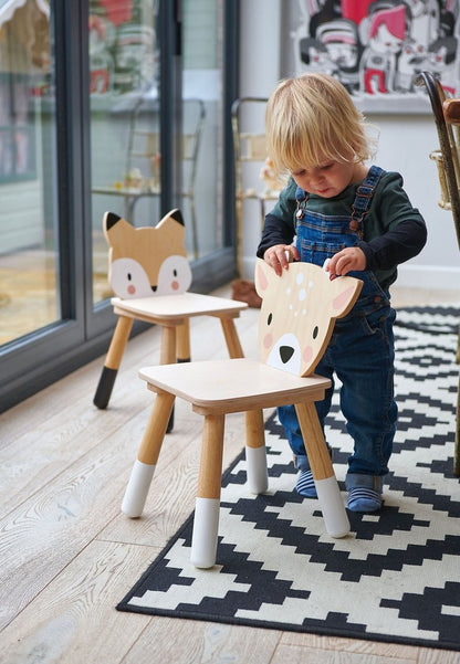 Wooden Forest Chair | Deer