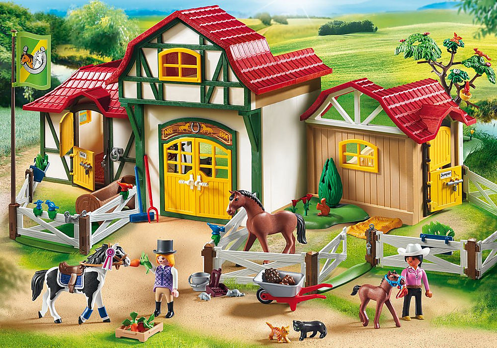 Playmobil Pony Farm Birthday Party