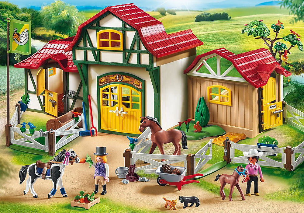 nakke jord Knoglemarv Playmobil 6926 Country Horse Farm – McWhiggins Wonder Emporium
