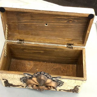 Vintage Inspired Treasure Box - TC13211W
