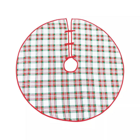 C&F Carter Plaid Christmas Tree Skirt
