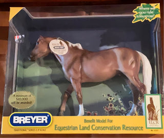 Pre-Owned #1313 Benefit Model for Equestrian Land Conservation Resource Breyer Model Horse