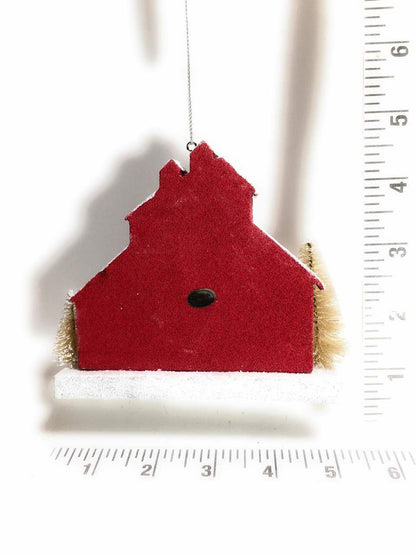 Foam Christmas Barn Ornament