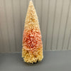 Candy Corn Bottle Brush Tree