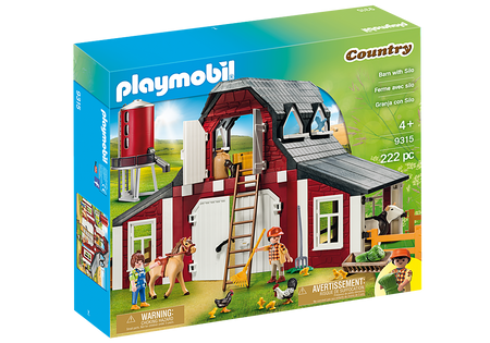 Playmobil Country Barn with Silo | 9315