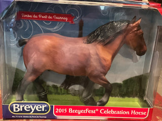 Pre-Owned #711216 2015 Breyerfest Celebration Horse Simba du Point de Tournay