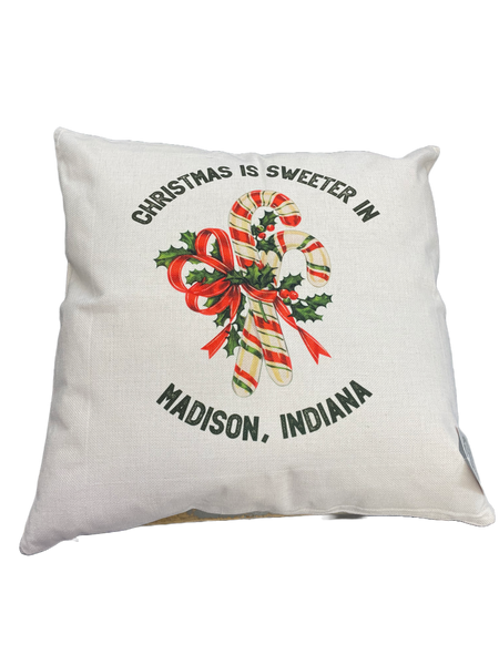 Southern Sister Madison Christmas Pillow