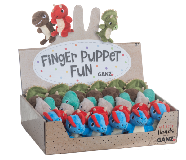 Ganz Dinosaur Finger Puppets
