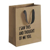 Brown Gift Bag