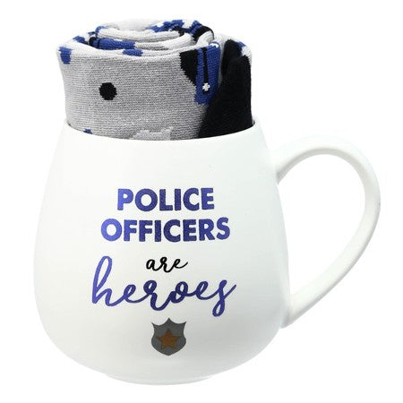 Police Officers Mug and Sock Set