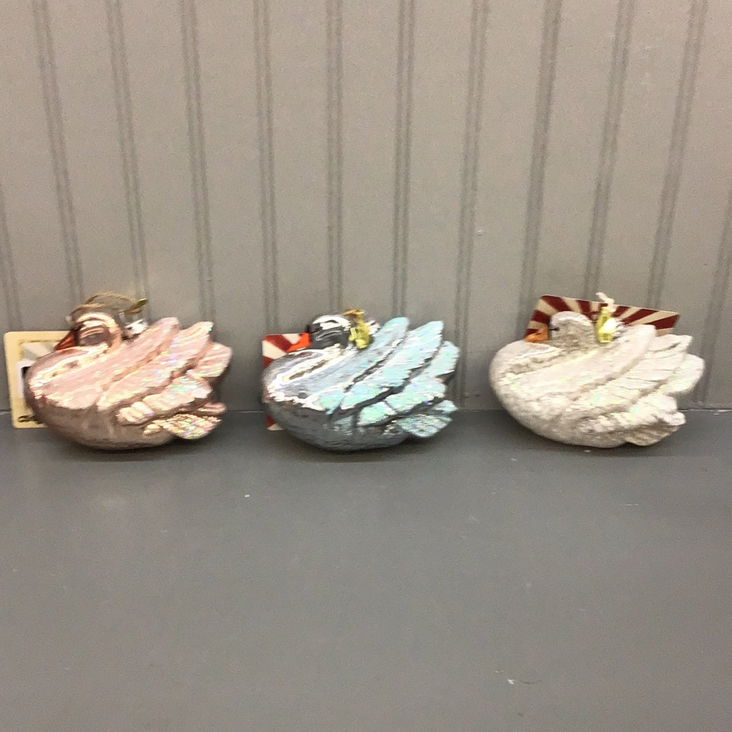 Cody Foster Assorted Swan Ornament