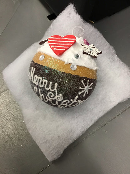 Peter’s Seasons 10cm Merry Christmas Treats Ornament