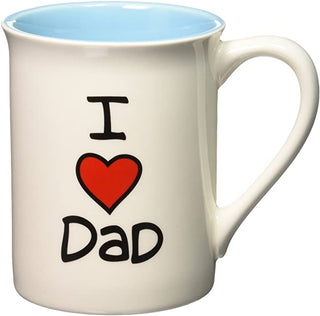 I Heart dad mug