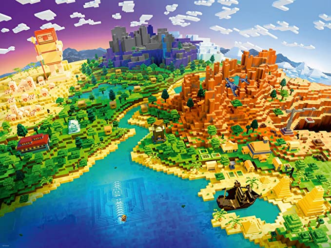 Raven burger World of Minecraft Puzzle 1500 Pieces