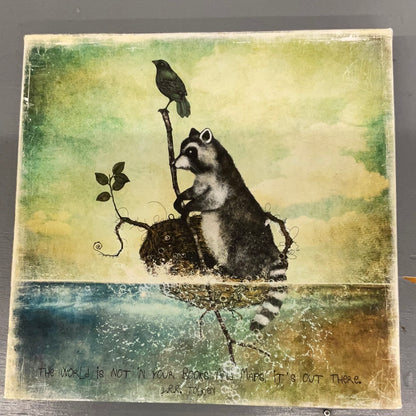 Land of Elsewhere Square Canvases