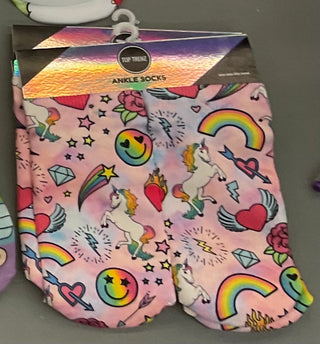 Top Trenz Girly Rainbow Socks