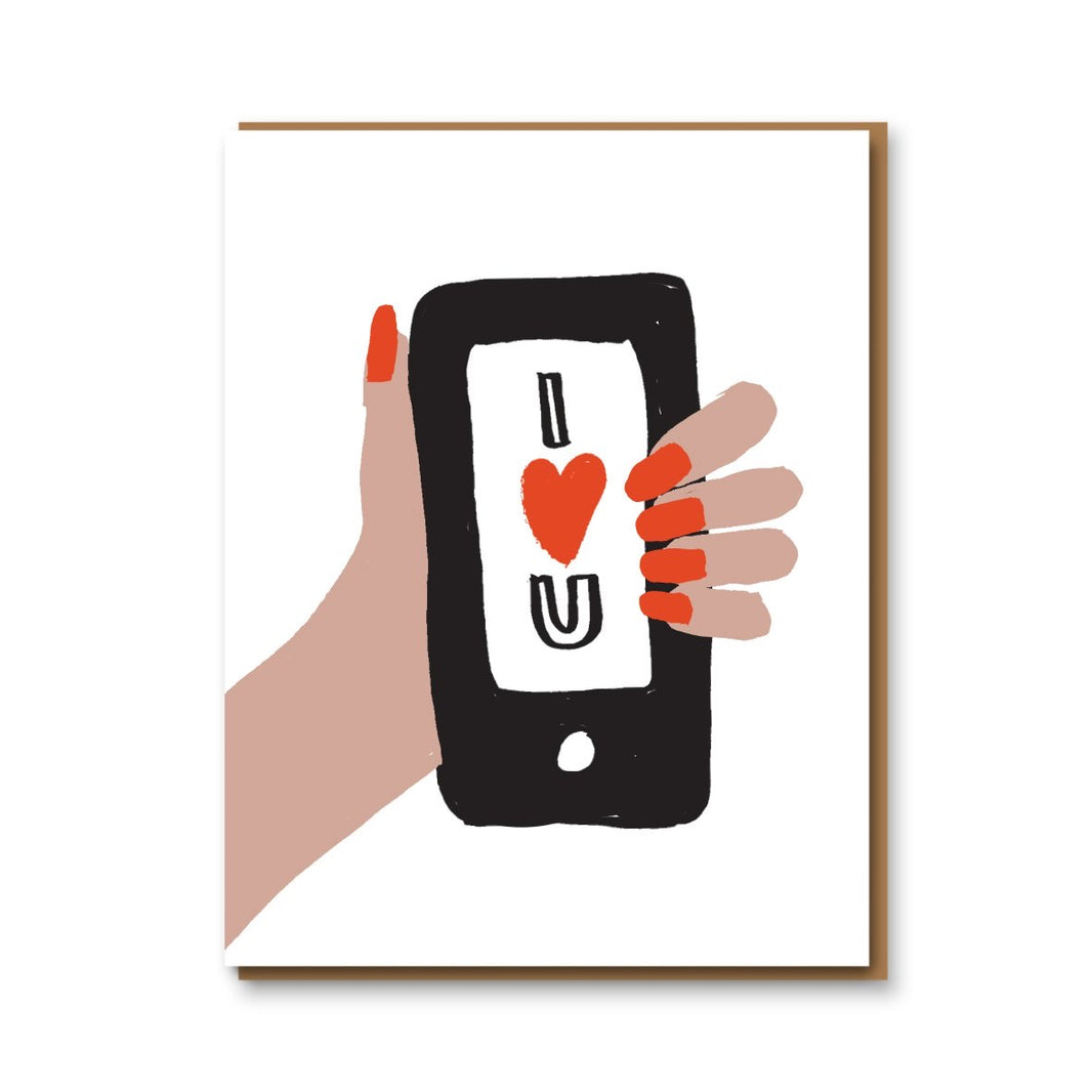 I Heart You - Cellphone Card