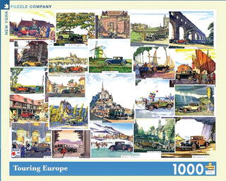 Touring Europe 1000 piece puzzle