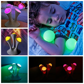 GLO Color Changing Nightlight with Portable Glowing Balls