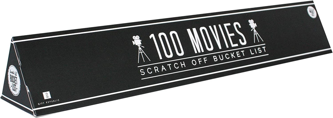 Bucket List - Movies | Scratch Off Poster