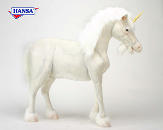 Hansa 4971-Unicorn Ride-On 100cm.H