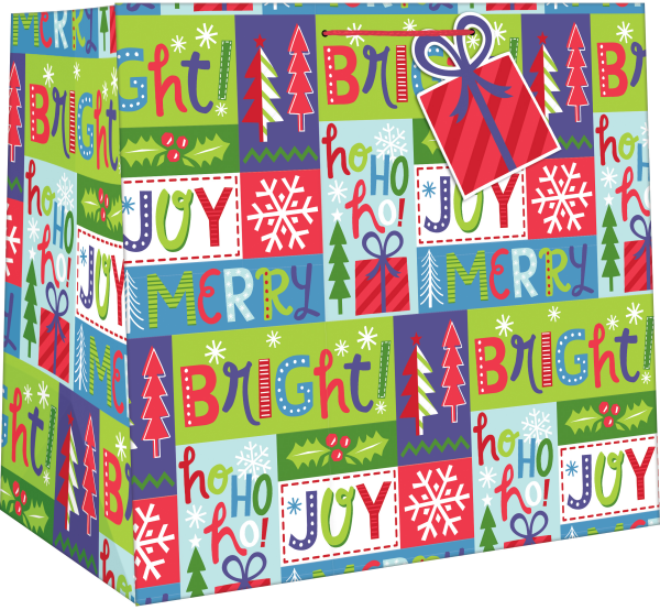 Elegant Jumbo Holiday Gift Bags