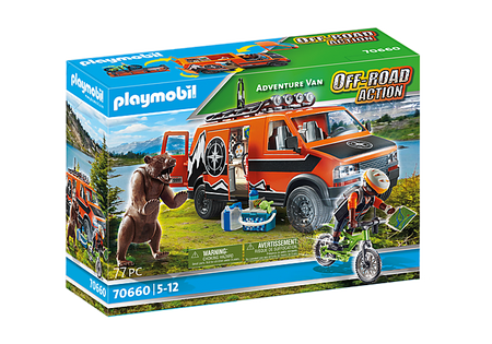 Playmobil Off Road Action Adventrure Van 70660