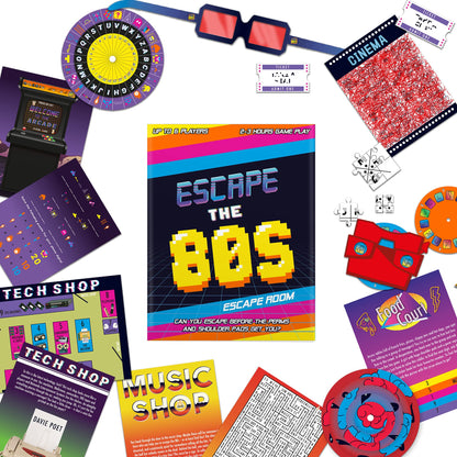Escape the 80’s Escape Room Game