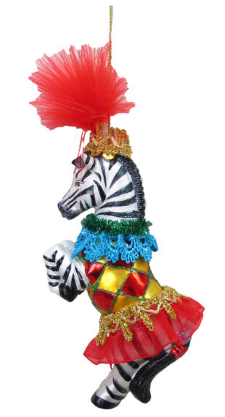 December Diamonds Circus Zebra