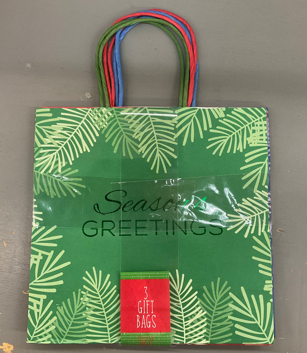 3 Pack Medium Christmas Gift Bags