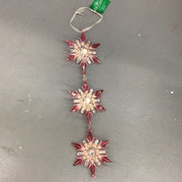 Kurt Adler Dangle Snowflake Ornament