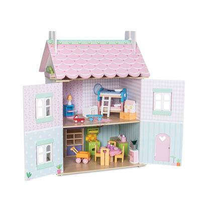 SweetHeart Cottage Wooden Dollhouse