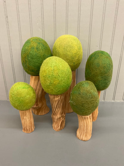 Forest Tree Felted Toy