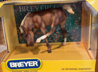 Pre-Owned #1369 Quickstep - Scratching Foal Breyer Model Horse