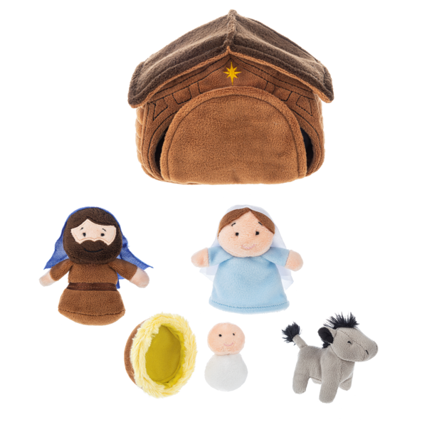 Plush Nativity set
