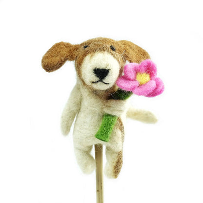 Winding Road Felt Finger Puppets